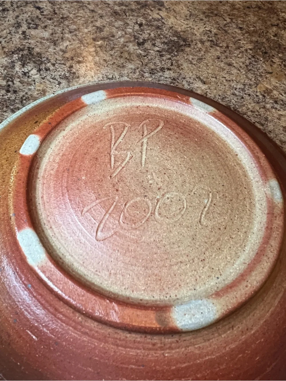 Handcrafted Ceramic Green Glazed Serving Bowl by Bob Pinter Alaska 13
